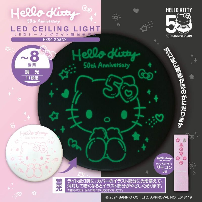 ⚠️新商品📣🆕／ ドウシシャよりシナモロール・クロミのLEDシーリング