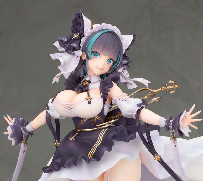 フィギュア チェシャー 1/7 アズールレーン A2クリアポスター付き