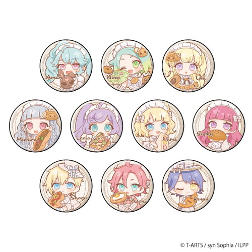 ✨好評発売中✨ 「アイドルランドプリパラ」 「缶バッジ 02/パン屋ver