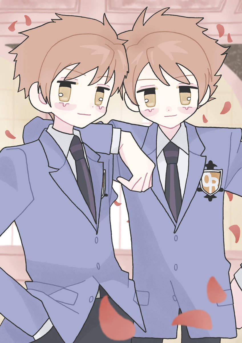 常陸院光馨 #桜蘭高校ホスト部 #常陸院光 #常陸院馨 #イラスト