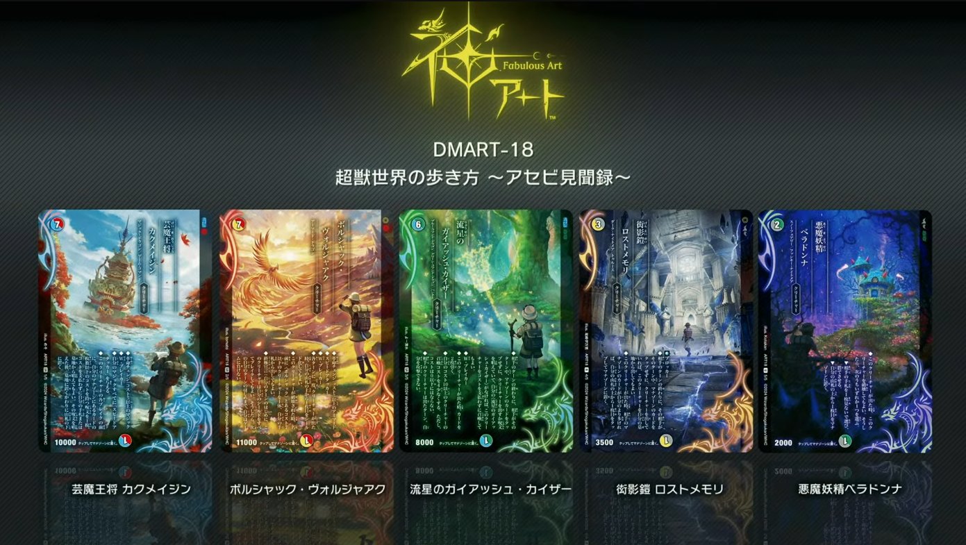 デュエル・マスターズ 神アート 超獣世界の歩き方 〜アセビ見聞録〜 2