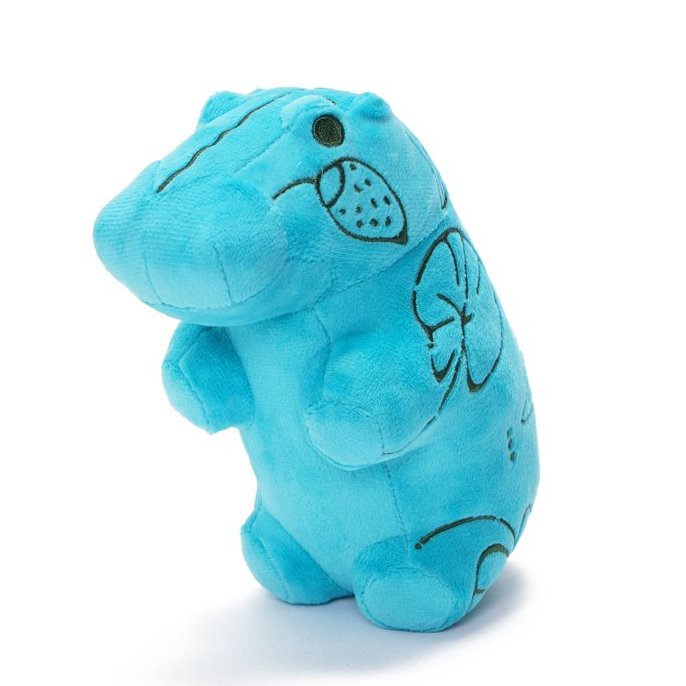 🛒#古代エジプト展 グッズ情報🛒 □ぬいぐるみ 青いカバ（税込 ￥2,200