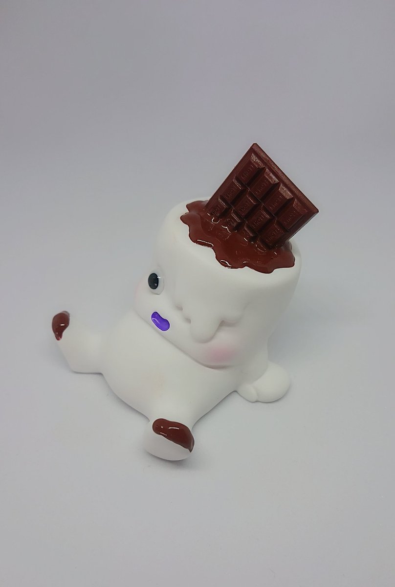 リビングデッド マシュマロ チョコバー溶けすぎver.はちゃんと板チョコ