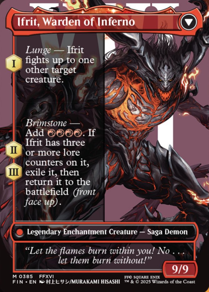 MTG x FINAL FANTASY】 《イフリートのドミナント、クライヴ