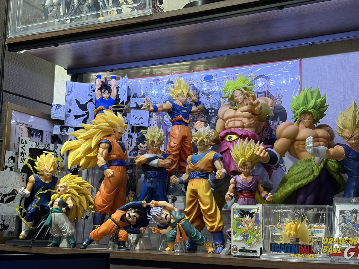 ドラゴンボール一番くじD賞（悟天 トランクス）を開封しディスプレイし