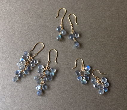 ラブラドライト ピアス : caroblog