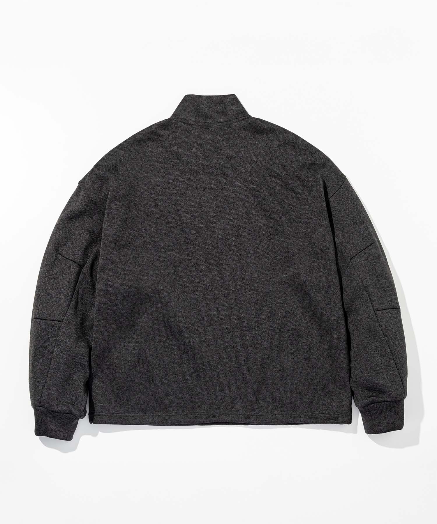 1月中旬お届け予約商品】HALF ZIP FLEECE PULLOVER ハーフジップ