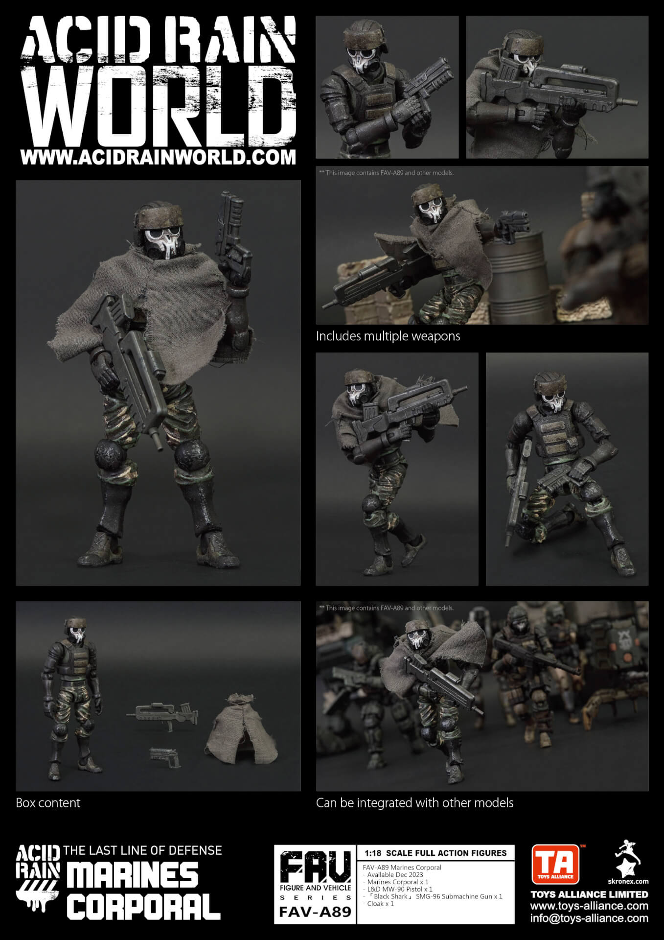 Acid Rain FAV-A89 Marines Corporal - Pocket In Action Club