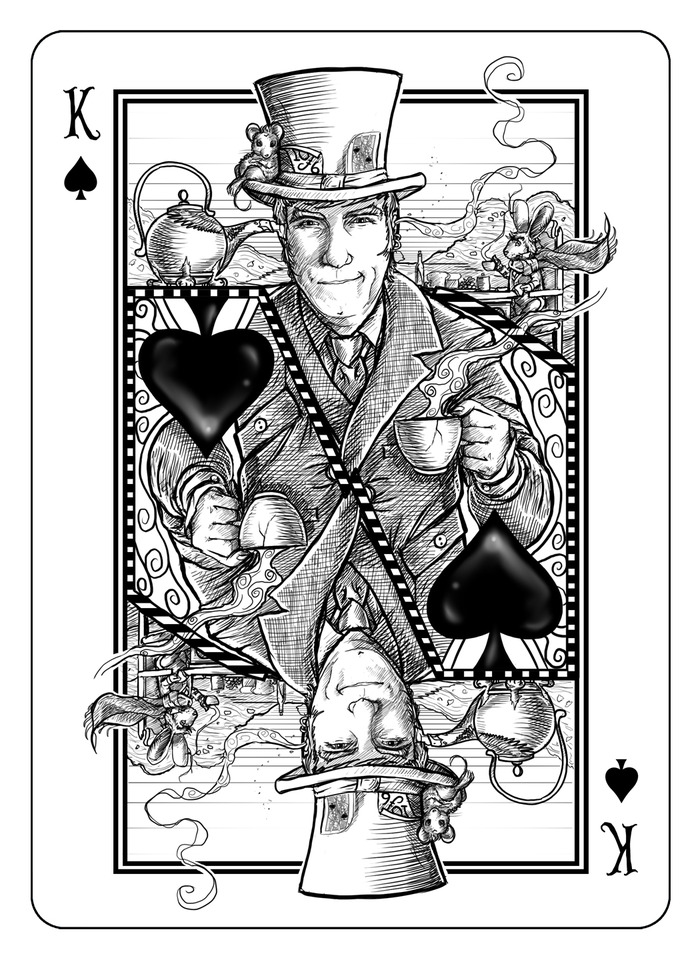 Kickstarter: Bicycle The White Rabbit Playing Cards by Albino