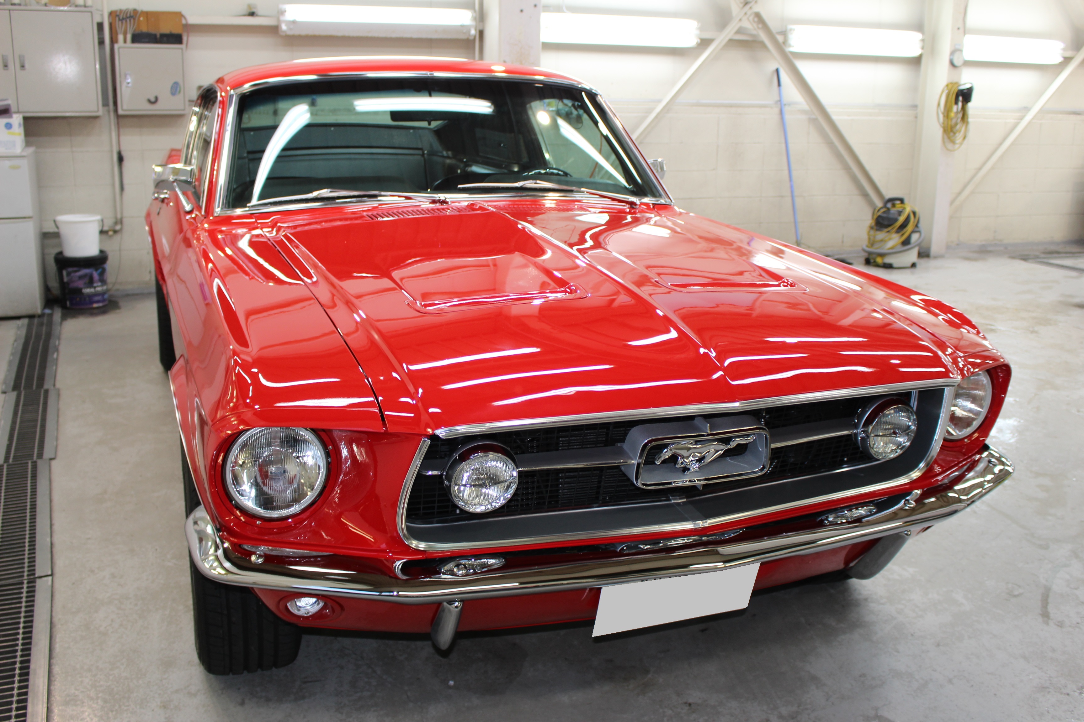 1967年製 新車のフォード マスタングGT 「大人のプラモデル」 | ガラス