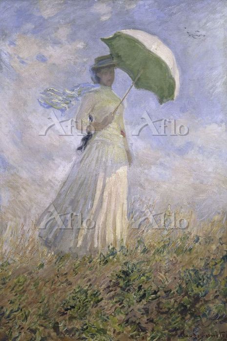クロード・モネ「日傘の女性」 [4980888]のアート作品 - アフロ