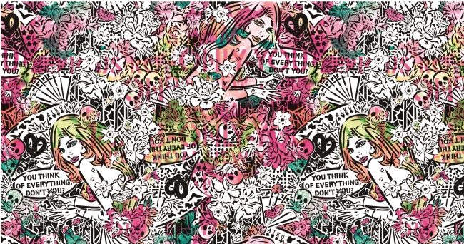 世界的なアーティスト“Lady AIKO”とのコラボレーション ポップで