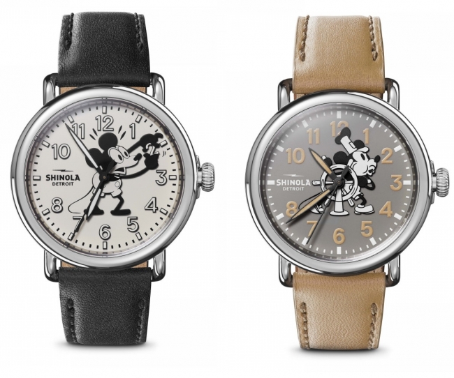 ミッキーマウス誕生90周年を記念してディズニーと＜SHINOLA/シャイノラ