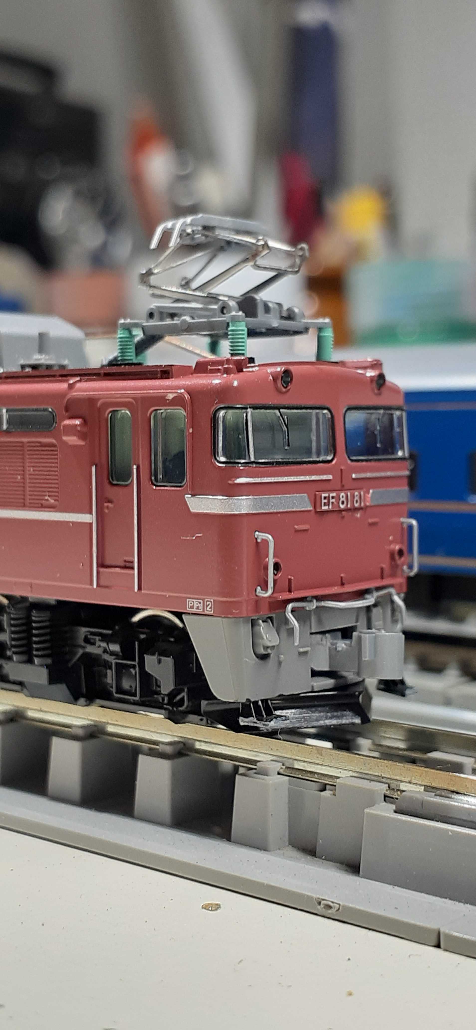 🔴🔵 kato 3066-6 EF81 81 御召塗装機JR仕様 - 竹ノ塚総合車両センター
