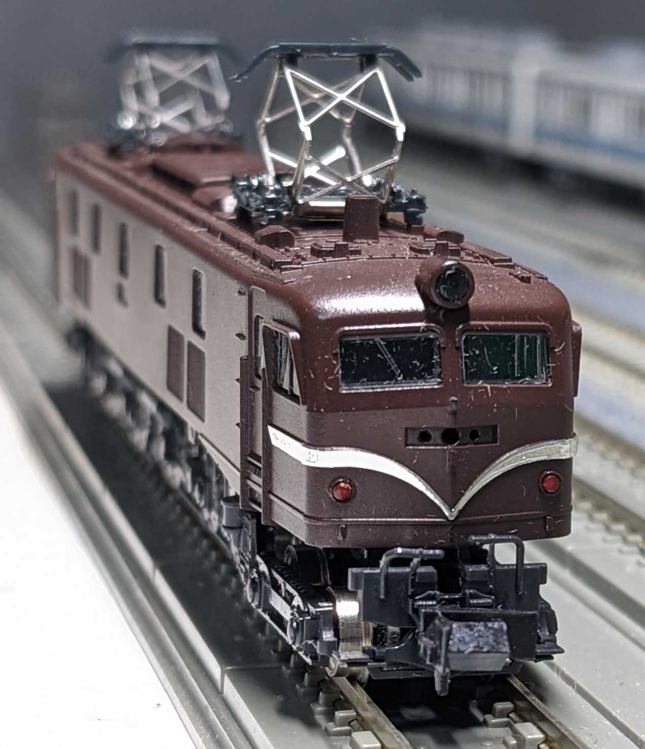 🔵🔧kato 306-1 EF58 茶小窓 多摩川國民操車場 全般検査依頼作業