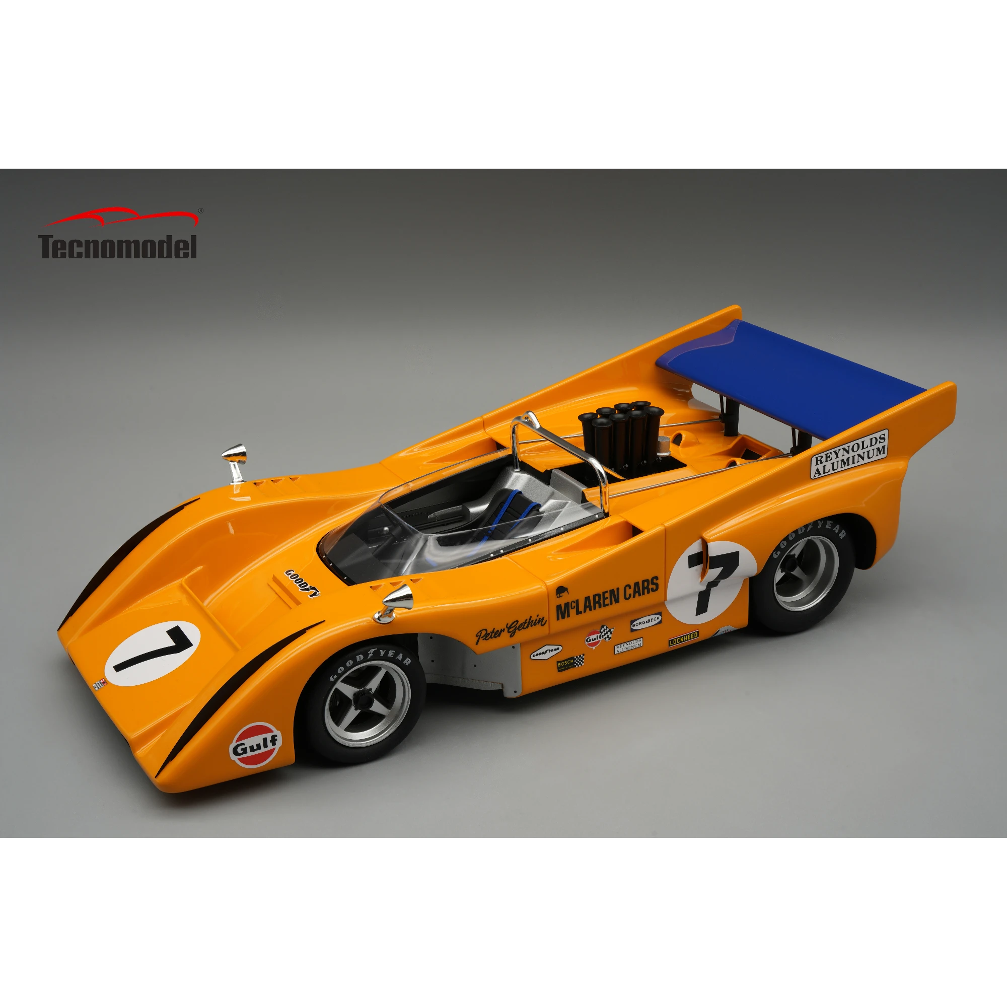 McLaren M8D Can Am Road America 1970 car #7 WINNER Driver: Peter