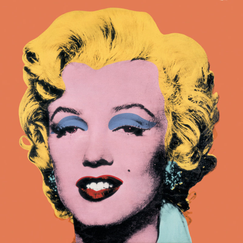 Why did Andy Warhol paint Marilyn Monroe?