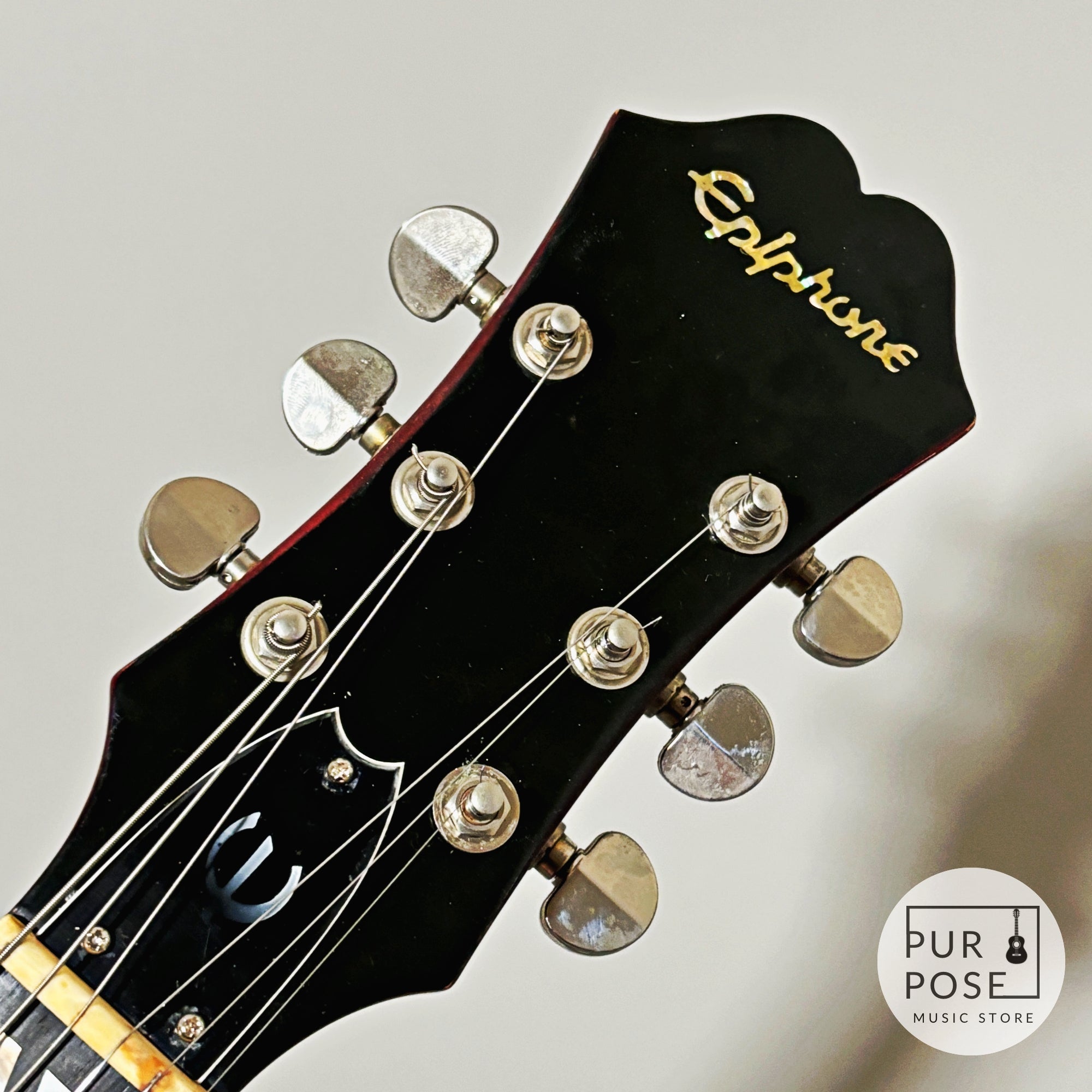 中古/試奏動画あり】Epiphone Riviera 日本製 MATSUMOKU ブルーラベル