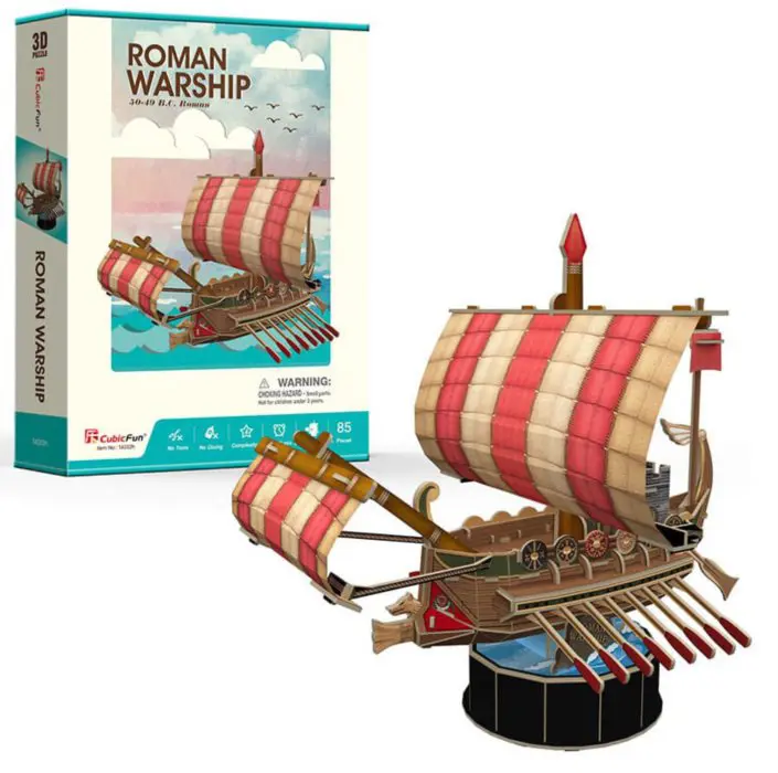 Puzzle Roman Warship 3D