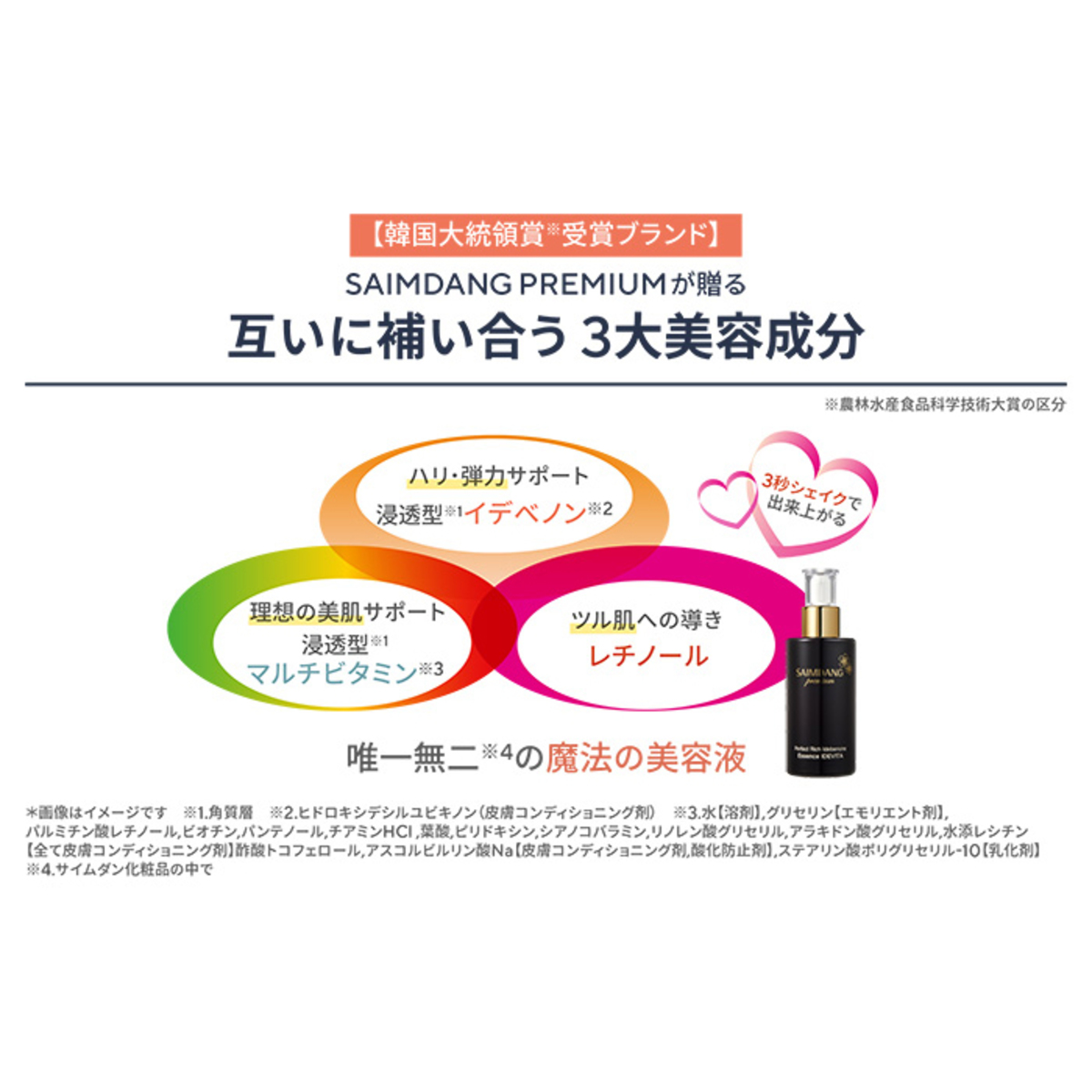サイムダンプレミアムイデベノン美容液IDEVITA2本セット サイムダン