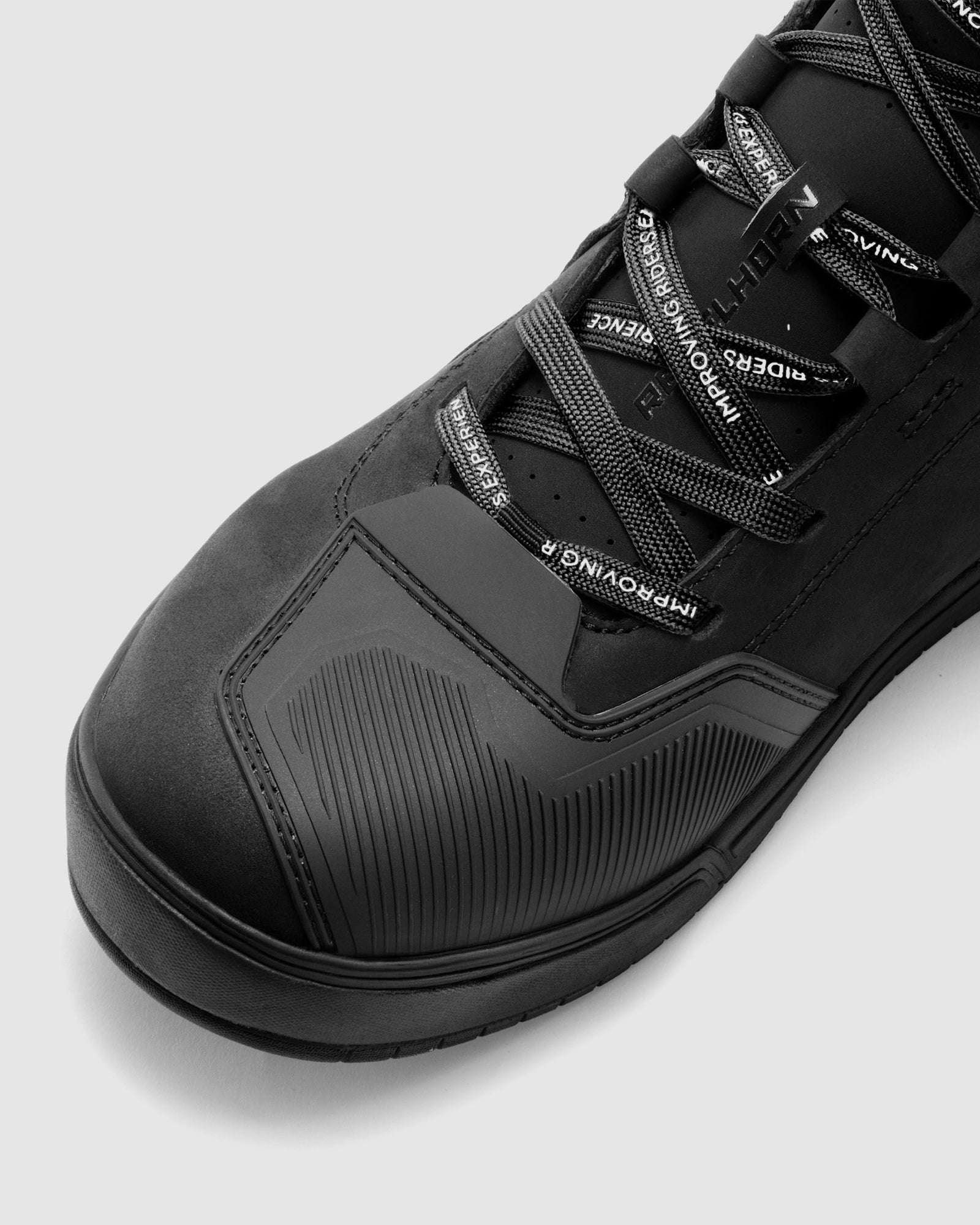 Vandal II Motorcycle Boots Black | Rebelhorn Official