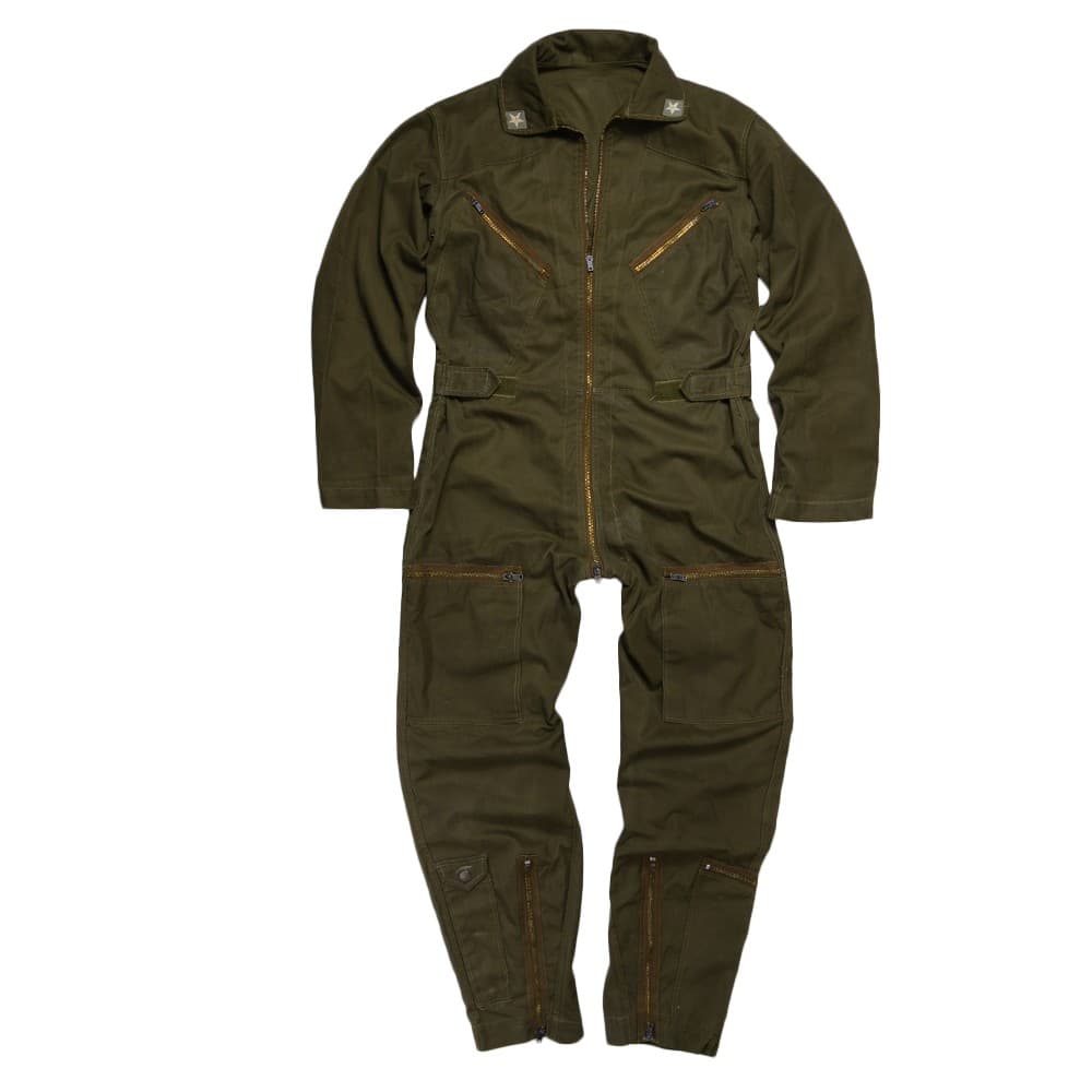 イタリア軍放出品 フライトスーツ 空軍 つなぎ 飛行服 OD | ミリタリー