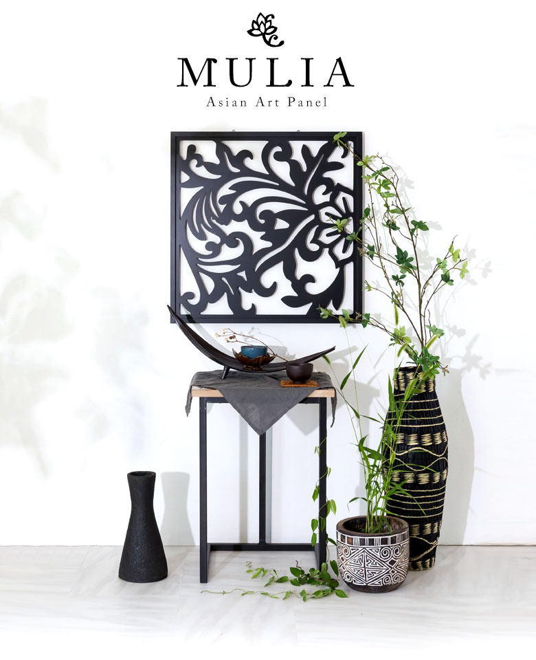 アジアンデコレーションアートパネルシリーズ MULIA｜バリ島直輸入