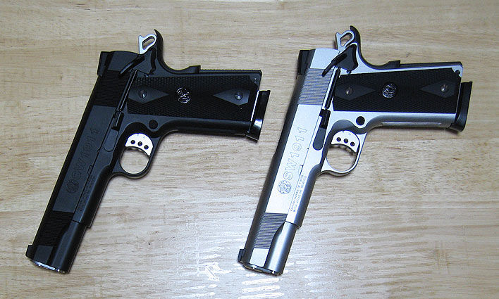 WA／S&W SW1911オールシルバー｜RIKSGUNS