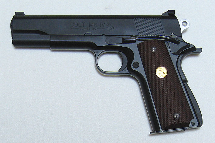 WA／コルト・ガバメント マークIV シリーズ80CQBブラックモデル｜RIKSGUNS