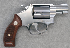 マルシン】S&W M60 2インチ シルバーABS 木製サービスグリップ 6mmBB X