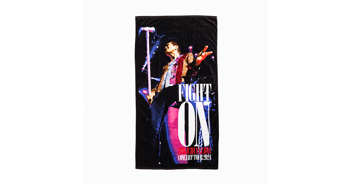 スペシャルビーチタオル(FIGHT ON2024)｜DIAMOND MOON通信販売｜矢沢