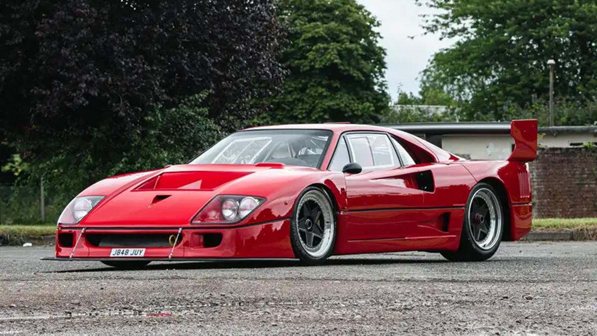 The Only Ferrari F40 With a V-12 Is Heading to Auction