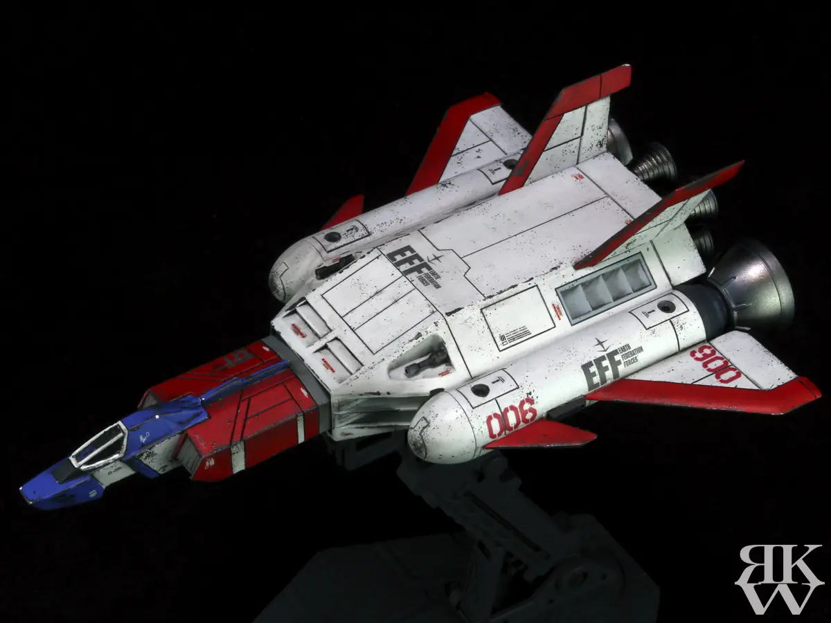 バンダイ 1/144 コア・ブースター セイラ機 | さいねのCOULEURS工房