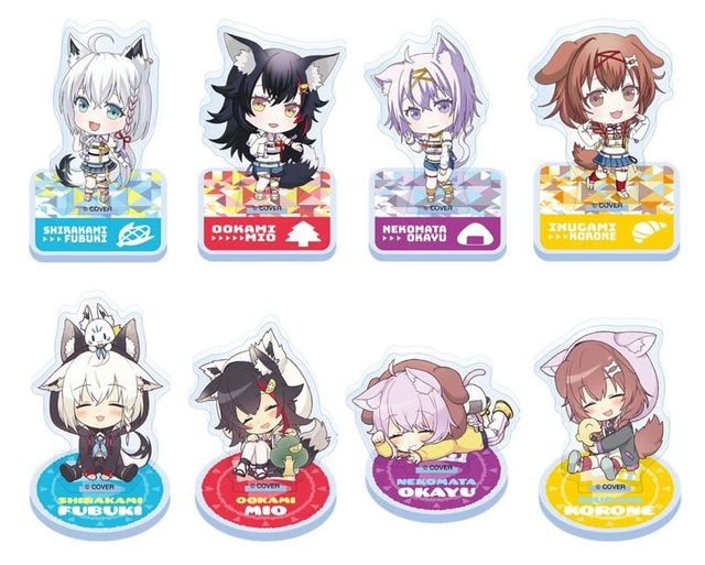 ホロライブ」ナムココラボ開催！ 白上フブキ、戌神ころね、大神ミオ