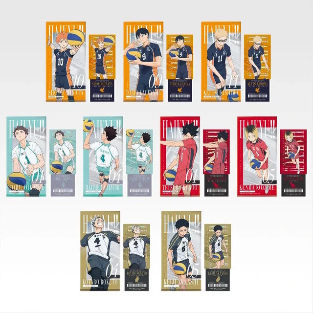 ハイキュー!!」新作一番くじ、オンラインでも販売！宮兄弟や角名倫太郎