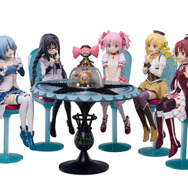 劇場版まど☆マギ」魔法少女たちのお茶会シーンがフィギュアに