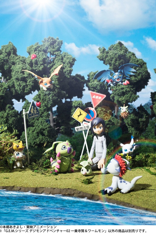 デジモンアドベンチャー02」より「一乗寺賢＆ワームモン」フィギュア化