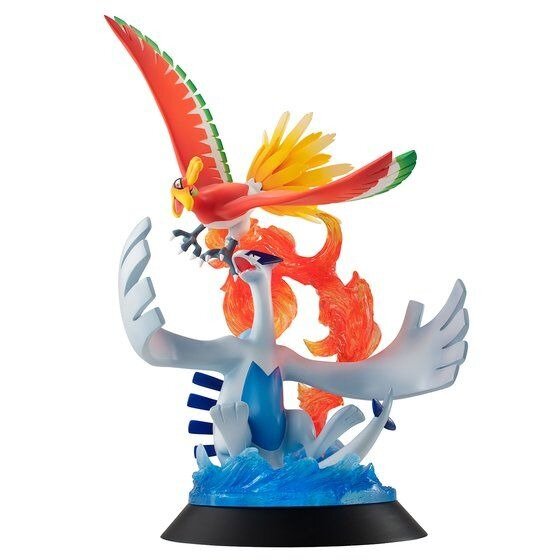 ポケモン」伝説の“ホウオウ＆ルギア”が大迫力のフィギュアに