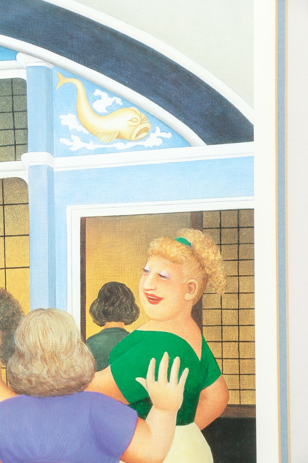 Beryl Cook signed lithograph Hen Night for sale at auction on 23rd