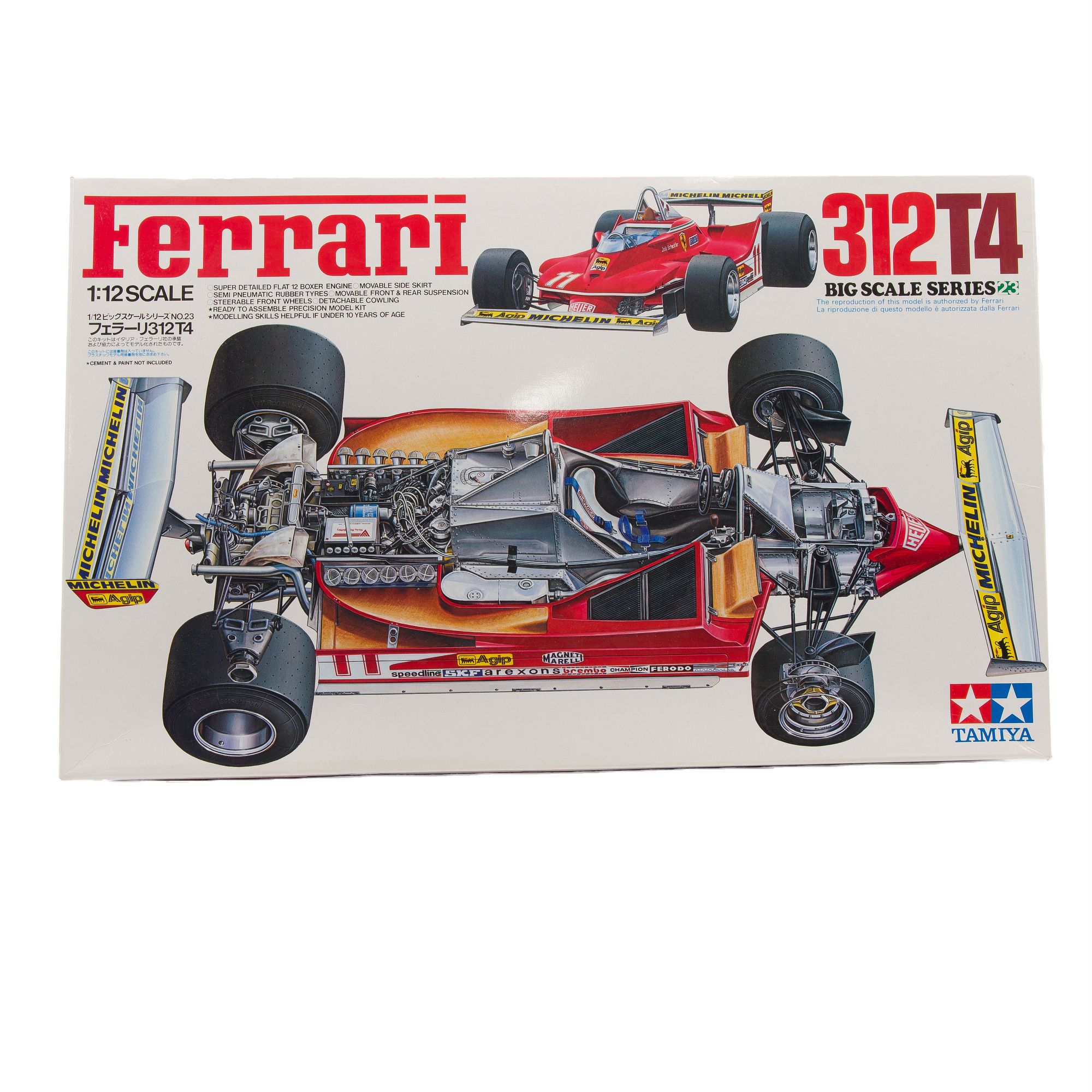 Tamiya Ferrari 312 T4 Model Kit sold at auction on 30th April