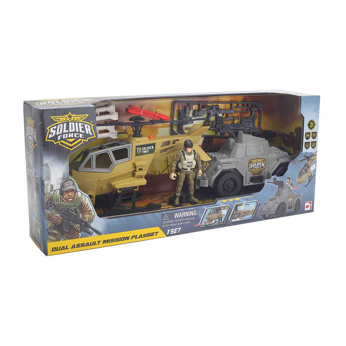 Buy Soldier Force Dual Assault Mission Playset, 2 ct from Dollar