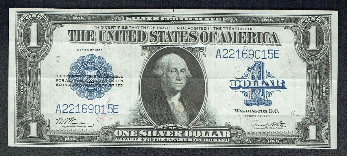 米国軍票 5セント/1954年 シリーズNo.521/ロットNo.E12941772E 美品