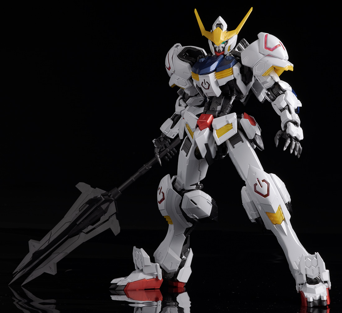 MG ガンダムバルバトス［チタニウムフィニッシュ］ レビュー