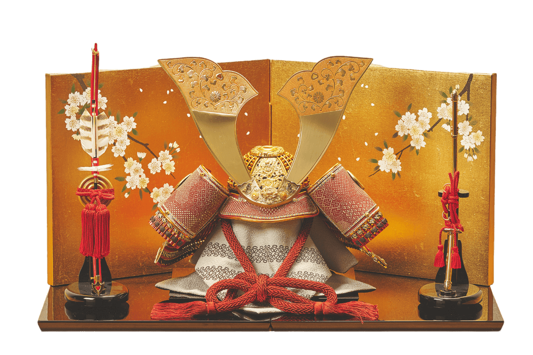 金色に鏨彫の大兜 – 人形工房 左京