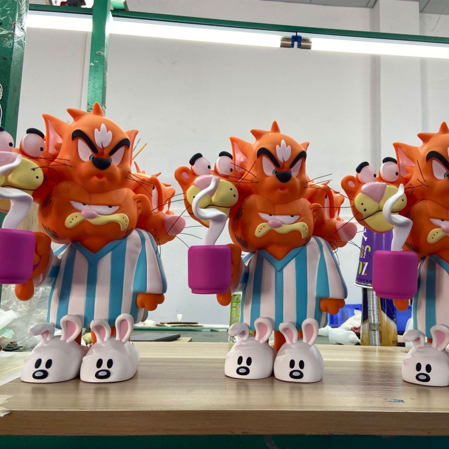 カスタムメイドの日本のソフビ、ソフトビニール製漫画デザイナートイ