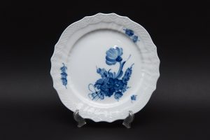 ロイヤル・コペンハーゲン ブルーフラワーカーブ（ゴールド） 六角皿を