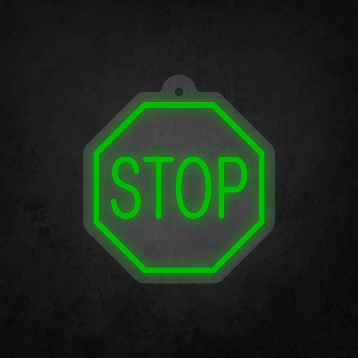 LED Neon Sign - Octagon Stop Sign – Self Signs