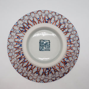 京焼・清水焼 村田幸之介(六齋窯) 七福神あみ茶漬(ご飯茶碗) – SEIKADO