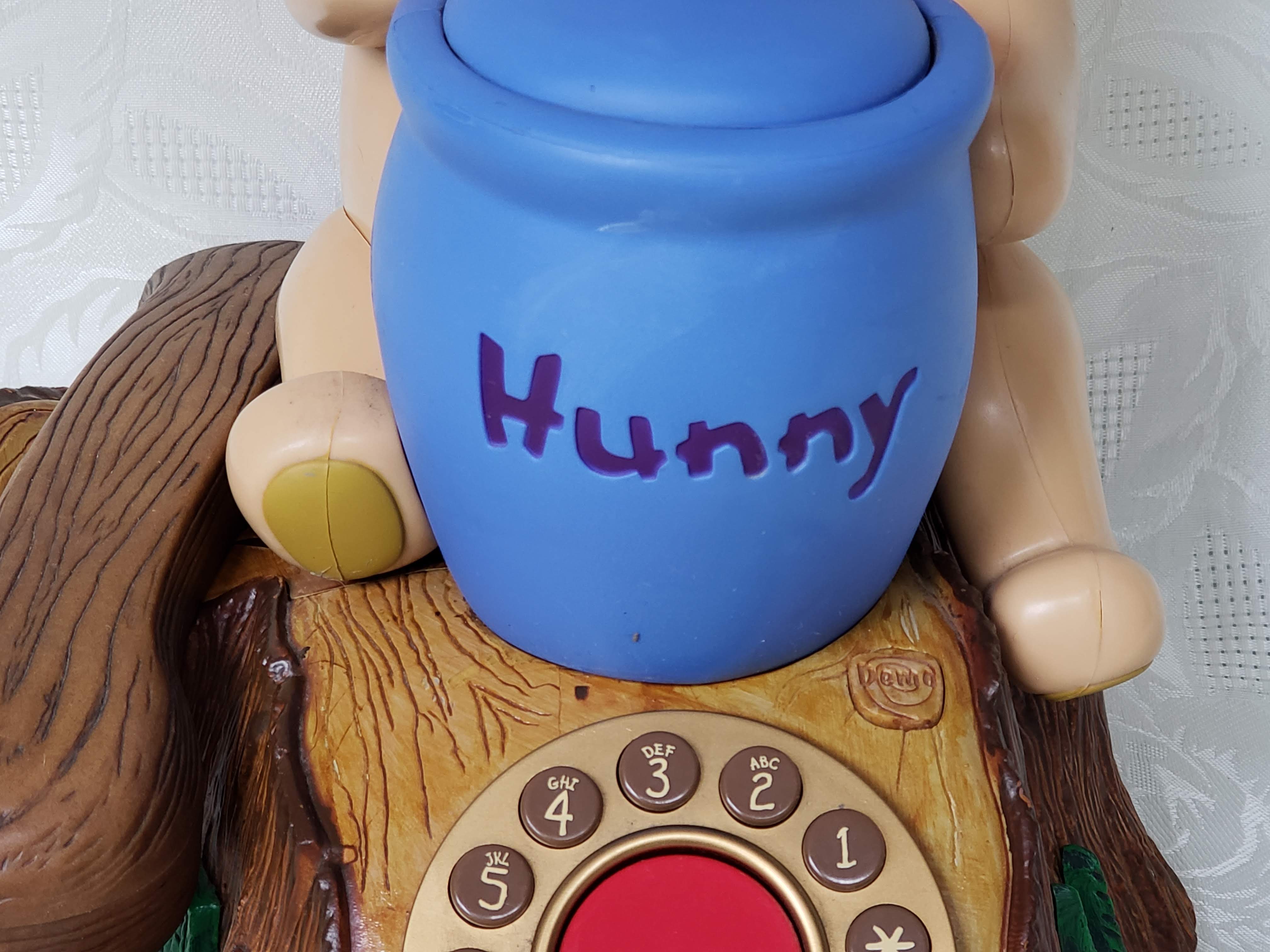 Winnie the Pooh Talking Animated Telephone with Piglet and Hunny