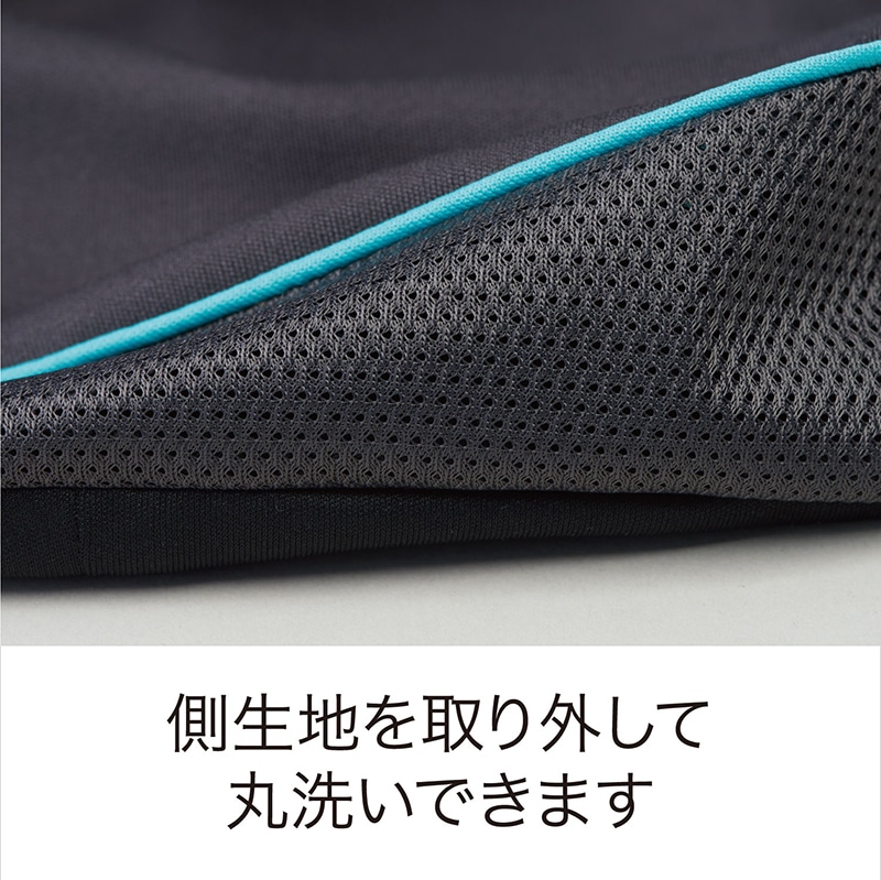 エアーポータブル］モバイルピロー 52×33cm ブラック カバー